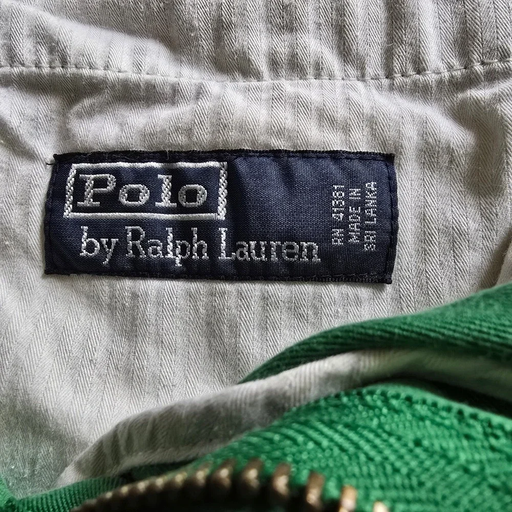 Polo Ralph Lauren Mens Green Bumblebee Embroidered Chino Shorts Size 40 Bee Prep